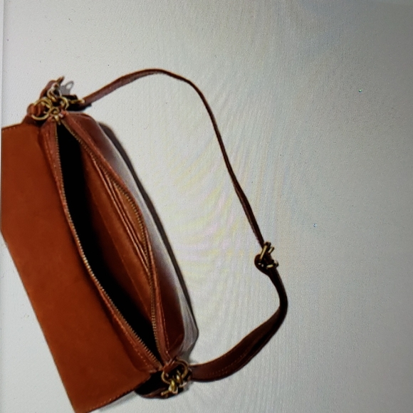 Madewell Bags New Madewell Flap Convertible Crossbody Genuine Calf